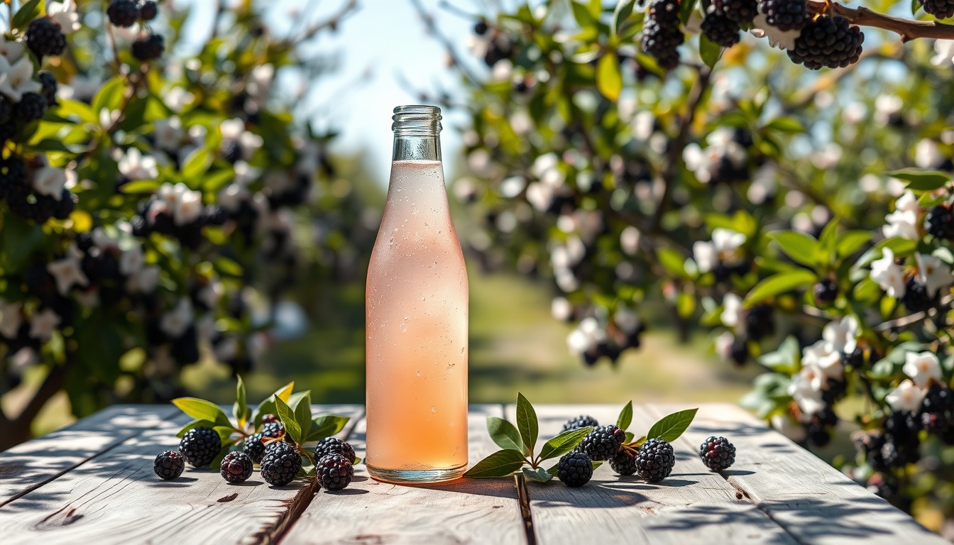 Limonáda z květů černého bezu